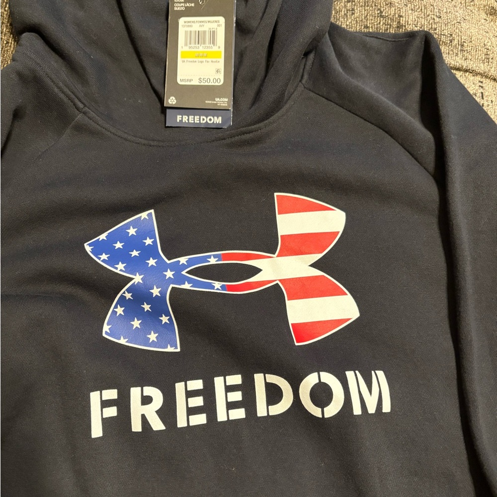 Under armour flag freedom sweatshirt - Picture 2 of 4